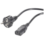 Cable, Lead - Power Cord C13 IEC-Euro 1.8M - Black BELKIN - F3A225cp1.8M-P, wholesale price