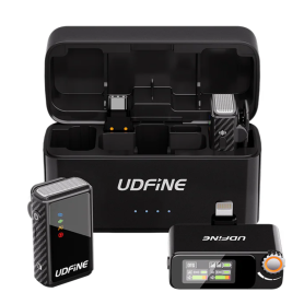 Microphone, Audio Device - Udfine Mic Lite Wireless Microphone - Black, wholesale price