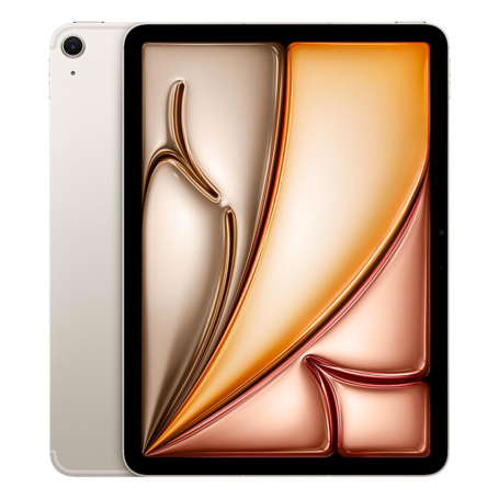 Tablette, Appareil Élégant - iPad Air 11" (8e Génération) 128 Go Wi-Fi MH334J/A (Spec USA) - Apple M4 - Lumière Stellaire - Neuf