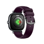 Montre Connectée Udfine Watch Luna Noir | Etech-Parts