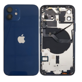 Coque, Boîtier, Cadre - Châssis Vide iPhone 12 Bleu Avec Magsafe(Origine Demonté) Grade AB, prix de gros.