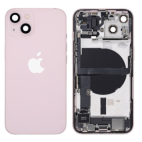 Châssis, Coque - Châssis Complet iPhone 13 Rose-Connecteur de Charge + Sans Batterie (Original Demonté) Grade A, prix de gros.
