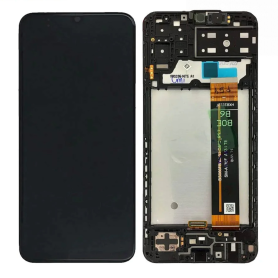 Écran Samsung Galaxy M13 4G (M135) Noir + Châssis | Etech-Parts