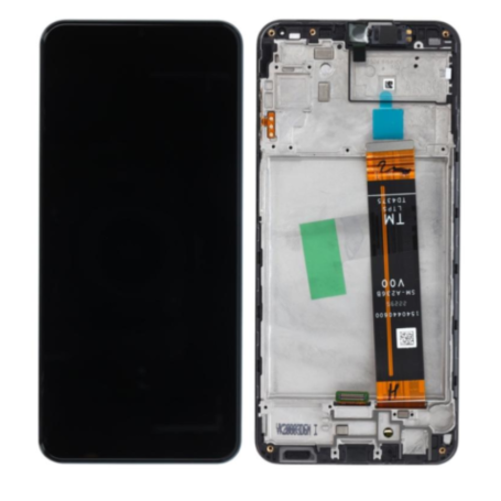 Screen Samsung Galaxy A23 (A235F) Black + Frame (Service Pack) - GH82-28563A-28657A | Etech-Parts
