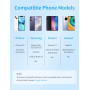 Projecteur, Écran, Display - Adaptateur de projection sans fil pour smartphone – selfie avec retouche beauté – magnétique – live