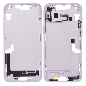 Coque, Cadre, Enveloppe - Châssis iPhone 14 Plus Violet sans Vitre Arrière Sans Batterie (Original Demonté) - Grade A, prix de g