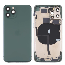 Remplacement Châssis - Châssis Complet iPhone 11 Pro Vert - Connecteur de Charge sans Batterie (Original Demonté) Grade A, prix 