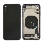 Mobile Shell, Housing - Complete iPhone XR Black Chassis - Charge Connector Without Battery (Original Disassembled) - Grade A, w