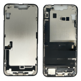 Châssis, Cadre - Chassis iPhone 14 Plus Blanc Sans Vitre Arrière Sans Batterie (Origine Demonté) - Grade A, prix de gros.