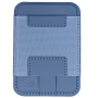Accessoires Pratiques - Portefeuille en Cuir et Localisateur Magnétique 2-en-1 Micflip P064 - Compatible Apple Find My - Bleu, p