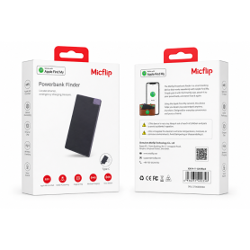 Traceur GPS, Géolocalisateur - Localisateur d’objet avec Batterie d’appoint Micflip P082 - Compatible Apple Find My - Noir, prix