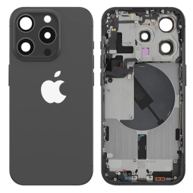 Charging Connector, Chassis - copy of Complete iPhone 15 Pro Max Charging Connector Chassis Without Battery White Titanium (Orig