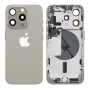Charging Port - copy of Complete iPhone 15 Pro Max Charging Connector Without Battery Titanium Black (Disassembled Original) - G