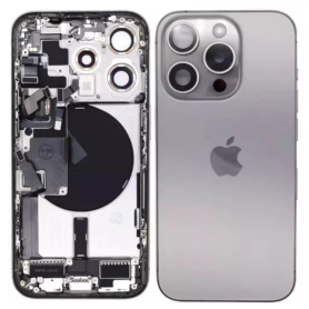Châssis Complet iPhone 15 Pro Titane Naturel | Etech-Parts