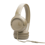 Audio Gear, Headphones - Wired 3.5 mm Jack Headphones JBL Tune 530 - JBLT530BEG - Beige, wholesale price