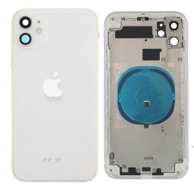 Châssis, Cadre - Châssis Vide iPhone 11 Blanc Avec Magsafe (Origine Demonté) - Grade AB, prix de gros.