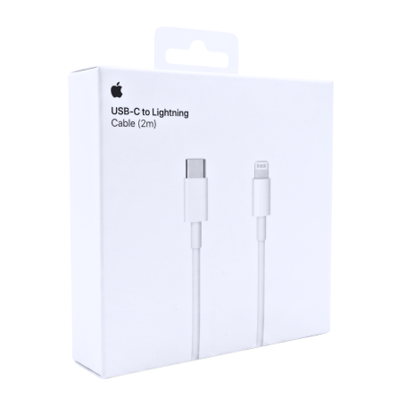 Apple USB-C to Lightning Cable (2M) Fast Charging & Data Sync - Model MQGH2ZM/A Retail Box