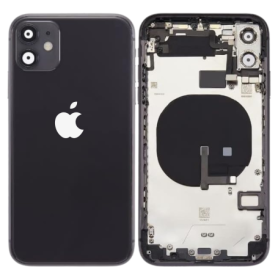 Cadre, Boîtier - Châssis Vide iPhone 11 Noir Avec Magsafe (Origine Demonté) - Grade B, prix de gros.