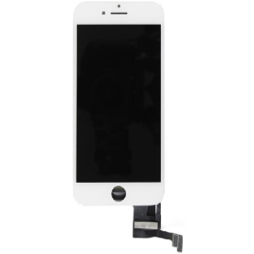 Ecran iPhone 8 Plus Noir/Blanc Démonté du Téléphone - LCD RETINA ORIGINAL + Vitre Tactile sur Chassis