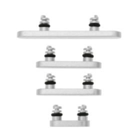 Bouton iPhone 17 Pro / 17 Pro Max - Argent | Etech-Parts
