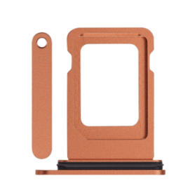 Tiroir double carte SIM iPhone 17 Pro/Max Orange | Etech-Parts