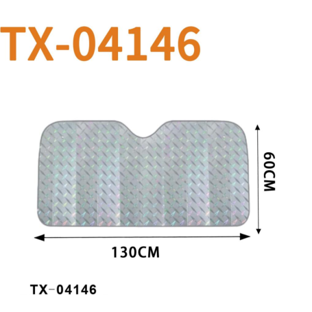 Protection solaire, Éclairage LED - Pare-soleil Accessoires auto intérieur et ampoules led voiture 130 × 60 cm CIAOBOSI TX-04146