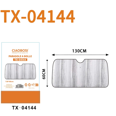 Sunshade, LED Bulbs - Car Sunshade Interior Car Accessories and LED Car Bulbs 130 x 60 cm CIAOBOSI TX-04144, wholesale price