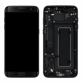 Ecran Samsung Galaxy S7 Noir + Châssis | Etech-Parts