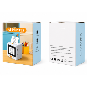 Mini Imprimante IA - Blanc | Etech-Parts