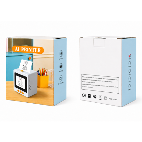 Portable Printer, Smart Printer - Mini AI Printer - Red, wholesale price