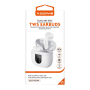 Earbuds, Headphones - XSSIVE XSS-TWS19W ENC+Display Bluetooth Earphones - White, wholesale price