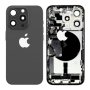 Replacement Parts - Complete Chassis iPhone 15 Pro eSIM Charging Connector Without Battery Black Titanium (Original Disassembled