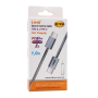 Chargeur USB, Connecteur USB - Câble Type-C / Type-C PD 60W Chargement rapide LinQ CC7838 - 1M - Blanc, prix de gros.