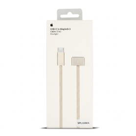 Câble USB-C / Magsafe 3 - Lumière stellaire 2M | Etech-Parts