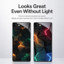 Coque de Protection Lumineuse Losanges Éclair avec Câble pour iPhone - Style et Sécurité Innovants