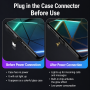 Lightning Diamond Protective Case with Charging Cable for iPhone – Stylish & Durable Protection