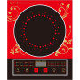 Plaque, Cuisinière - Plaque de Cuisson à Induction ALIPO RA-8 2200W Éclairage Bleu - Rouge/Noir, prix de gros.