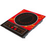 Plaque, Cuisinière - Plaque de Cuisson à Induction ALIPO RA-8 2200W Éclairage Bleu - Rouge/Noir, prix de gros.
