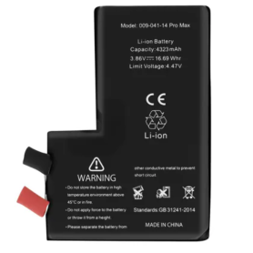 Batterie Sans BMS iPhone 14 Pro Max à souder | Etech-Parts