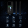 Phone Cover, Mobile Case - iPhone Protective Case with Customizable LED Screen, Animations, Music, Black, wholesale price