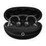 Earbuds, Headphones - Udfine FlexClip Bluetooth Earphones - Black, wholesale price