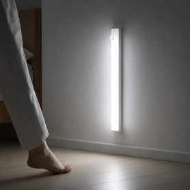 LED Night Light, Motion Detector - Wireless LED Motion Sensor Light 10cm 1W 6000K USB Rechargeable - Cool White, wholesale price