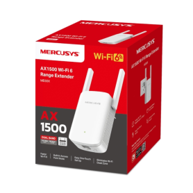 Amplificateur, Extenseur - Adaptateur Répéteur WiFi 6 AX1500 Mercusys ME60X, prix de gros.