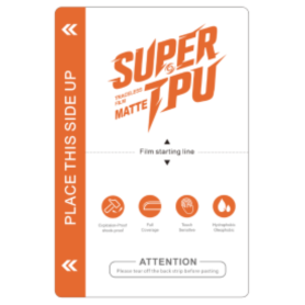 Protection Écran, Film Protecteur - Film Protection Super TPU Matte 0.15mm Cedle Master Série Super Tpu M32 - 50 Pcs, prix de gr