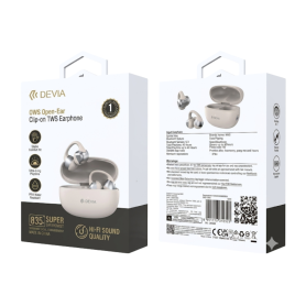 Casque, Oreillettes - Écouteurs sans Fil à Clip OWS Devia Lite 4 - Beige, prix de gros.