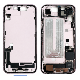 Mobile Parts - iPhone 17E Chassis Charging Connector without Back Glass without Battery Pink (Original Disassembled) - Grade A,