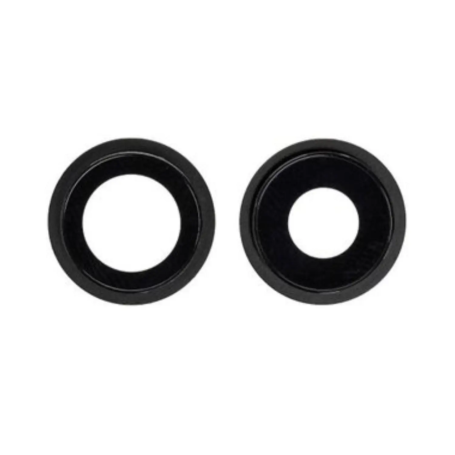 Camera Parts, Lens - iPhone 12 / 12 Mini Rear Camera Lens/Bezel - Black (to be soldered), wholesale price
