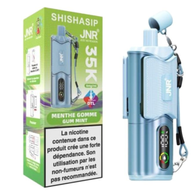 Cigarette Électronique, Vape Pen - Vapoteuse E-Liquide Rechargeable - JNR SHISHASIP - 35K - Menthe Gomme, prix de gros.
