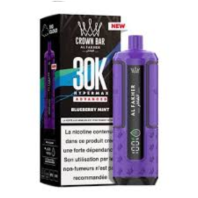 Vape, E-Cigarette - Rechargeable E-Liquid Vaporizer - AL FAKHER - 30000 Puffs - Blackcurrant Mint, wholesale price