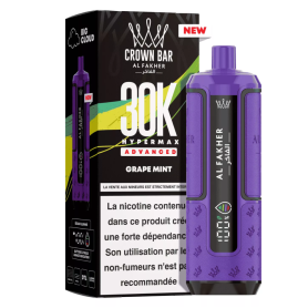 Vape Pen, E-Cig - Rechargeable E-Liquid Vaporizer - AL FAKHER - 30000 Puffs - Grape,Mint, wholesale price
